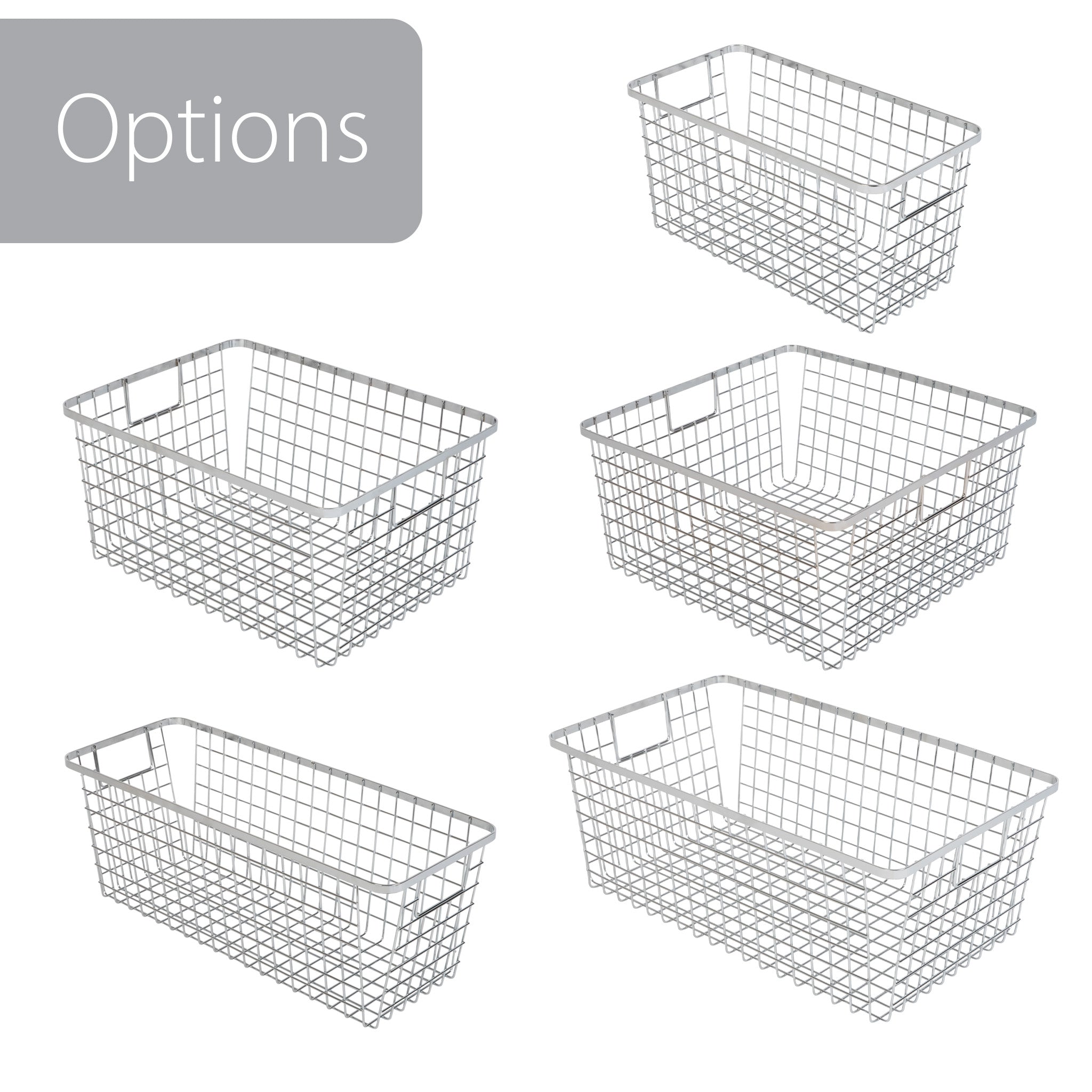 Smart Design Kitchen Nesting Baskets - 9 x 16 - Set of 4 - Smart Design® 6