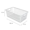 Smart Design Kitchen Nesting Baskets - 9 x 16 - Set of 4 - Smart Design® 3