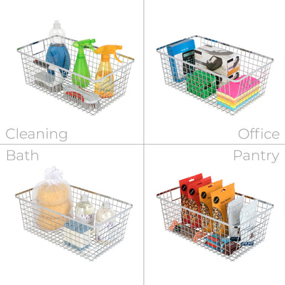 Smart Design Kitchen Nesting Baskets - 9 x 16 - Set of 4 - Smart Design® 5
