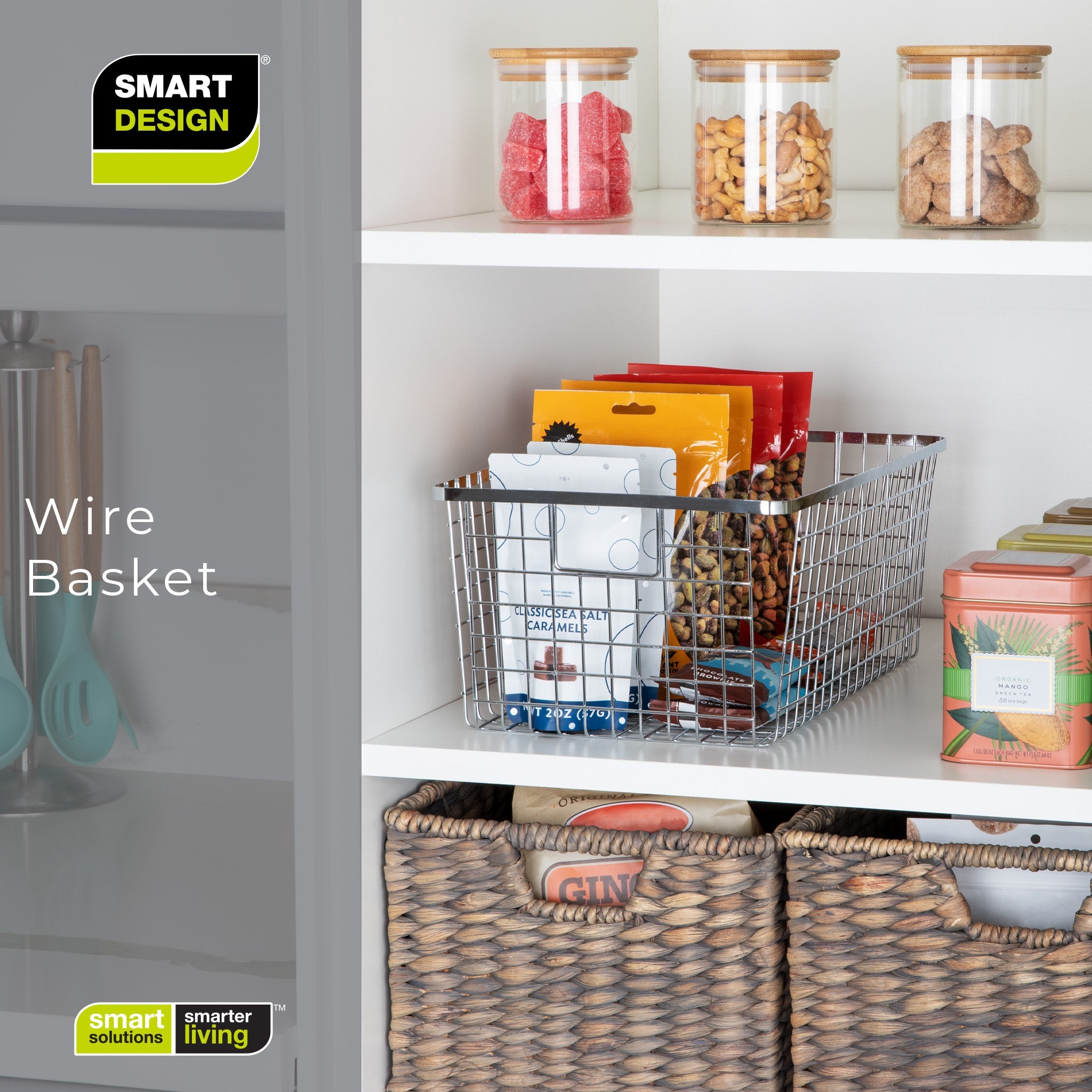 Smart Design Kitchen Nesting Baskets - 9 x 16 - Set of 4 - Smart Design® 7
