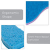 Non-Scratch Cellulose Smart Scrub Sponge Ultra Absorbent Ergonomic Shape Cleaning, Dishes, & Hard Stains - Smart Design 5