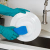 Non-Scratch Cellulose Smart Scrub Sponge Ultra Absorbent Ergonomic Shape Cleaning, Dishes, & Hard Stains - Smart Design 2