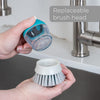Soap Dispensing Palm Brush and Stand - Smart Design® 3