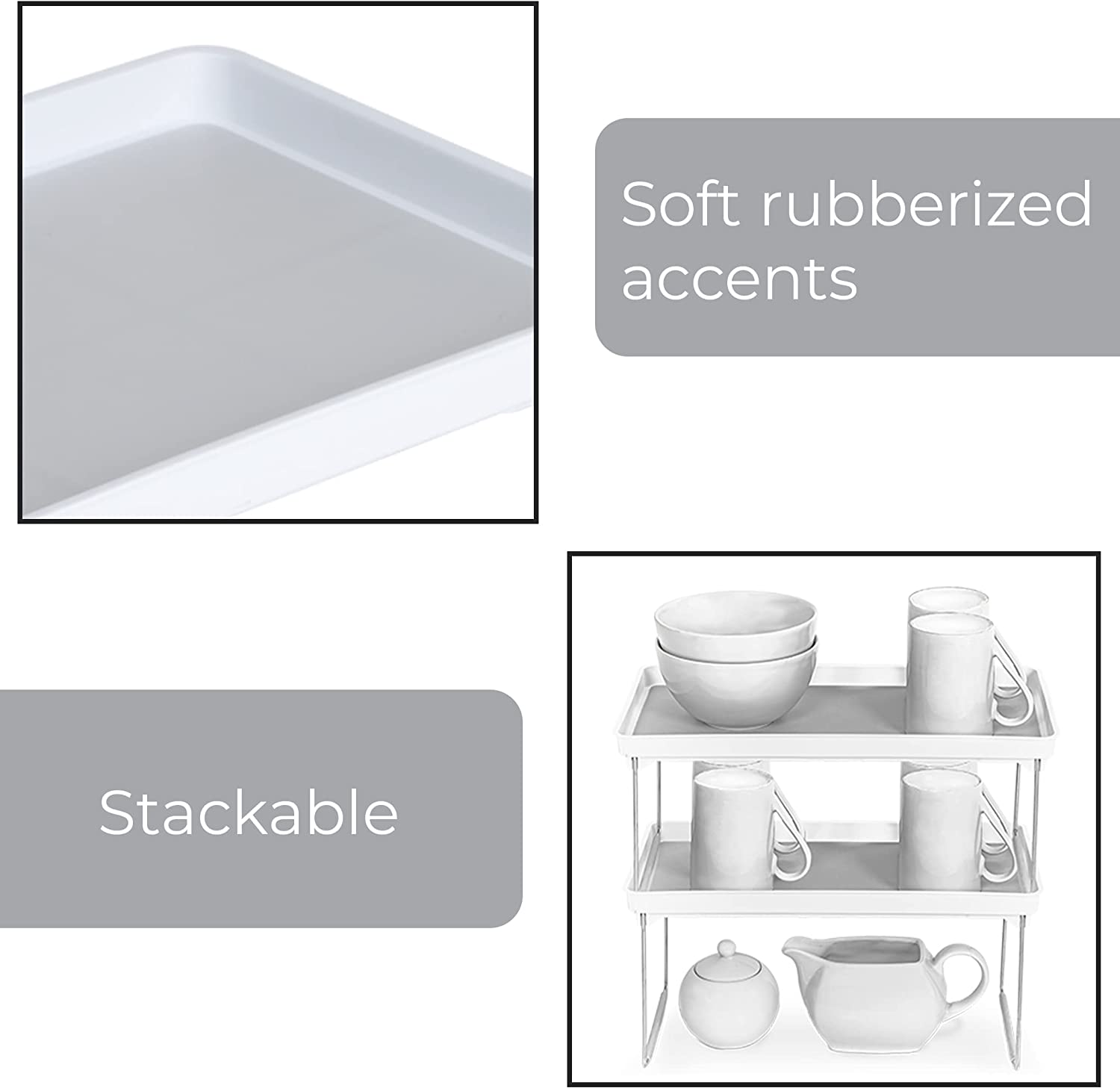 Stackable Cabinet Shelf - Smart Design® 6