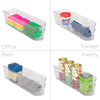 Stackable Clear Refrigerator Storage Bin with Handle - 8 pack - 4 x 14.5 inch - Smart Design® 6