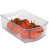 Stackable Clear Refrigerator Storage Bin with Handle - 8 pack - 8 x 12 inch - Smart Design® 2