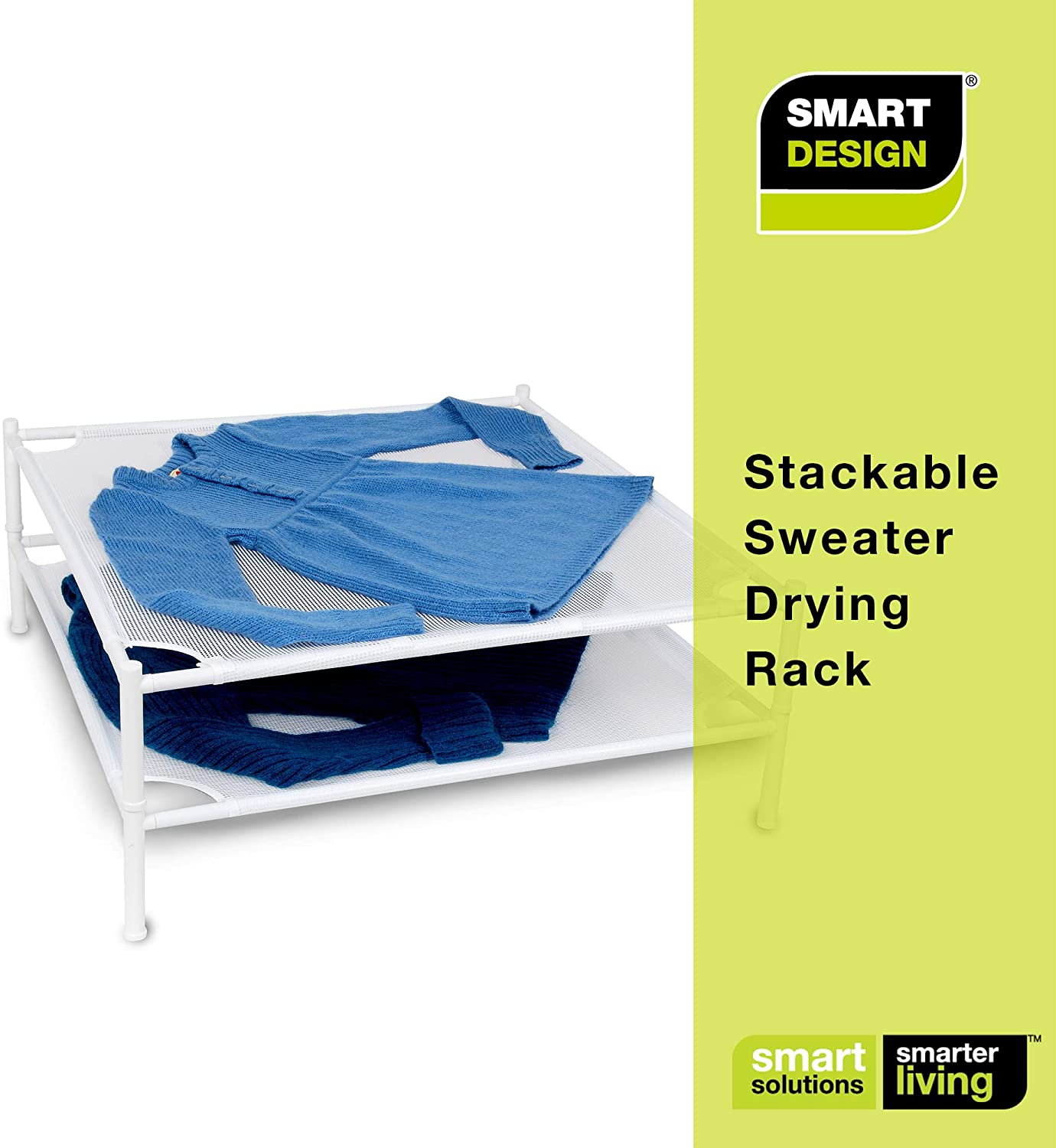 Stackable Sweater Dryer Rack with 4 Legs - Smart Design® 8