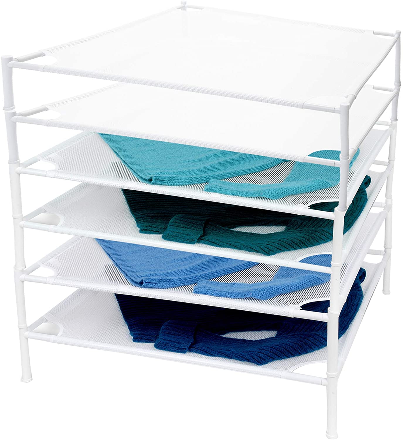 Stackable Sweater Dryer Rack with 4 Legs
