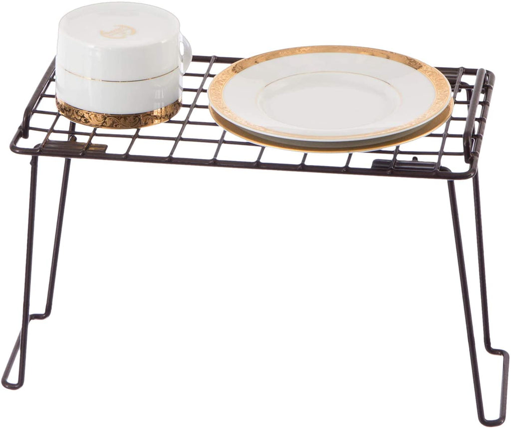 Cabinet Shelf Rack kitchen cabinet shelves Steel Metal Wire for Cupboard Plate Dish, Counter Pantry Organizer Smart Design 1