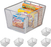 Steel Mesh Basket Organizers with Handles - Set of 6 - Smart Design® 1