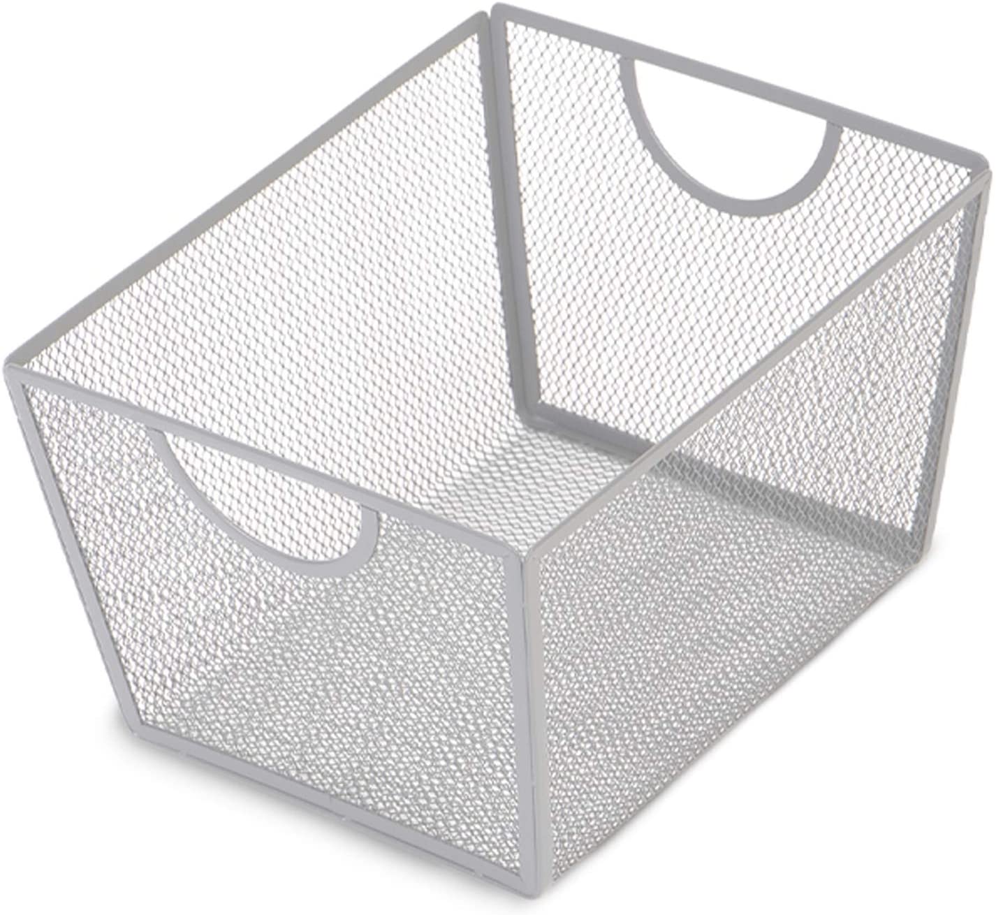 Steel Mesh Basket Organizers with Handles - Set of 6 - Smart Design® 3