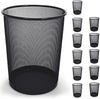 Steel Metal Mesh Waste Basket - Smart Design® 32