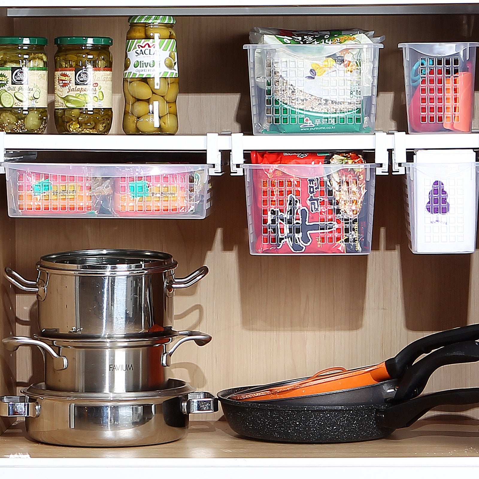 20 in Pullout Cookware Organizer