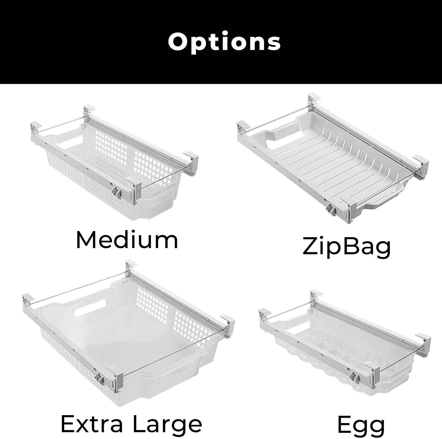Storage Pull-Out Bin - Extra Large - Holds 20 lbs - Smart Design® 11