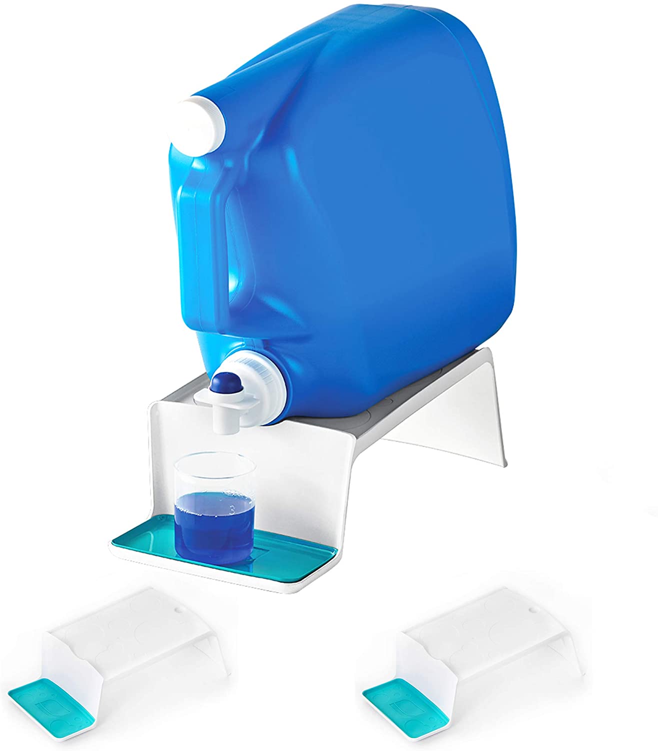Sud Station - Angled Laundry Detergent Organizer - White - Smart Design® 9