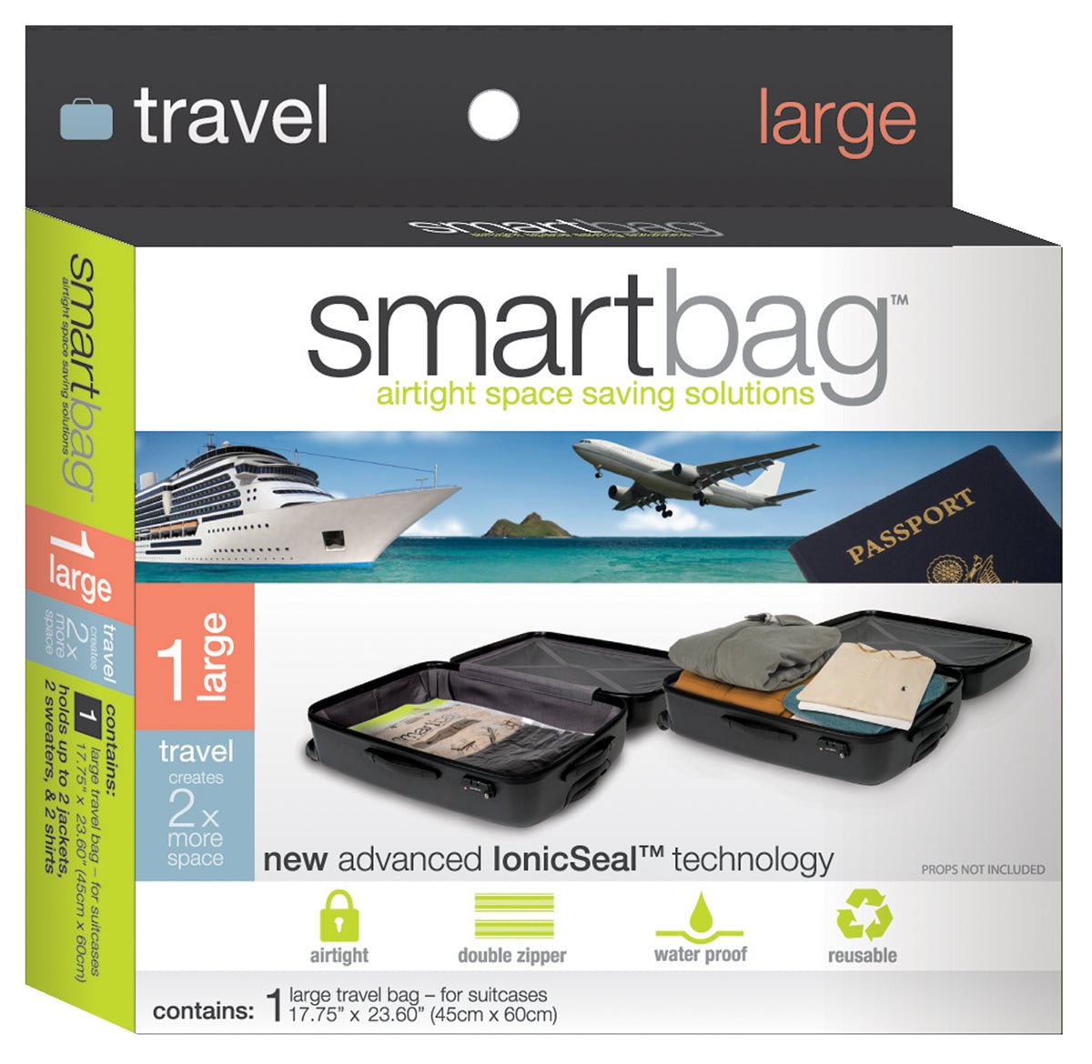 MagicBag Smart Design Instant Space Saver Storage - Combo Size Set