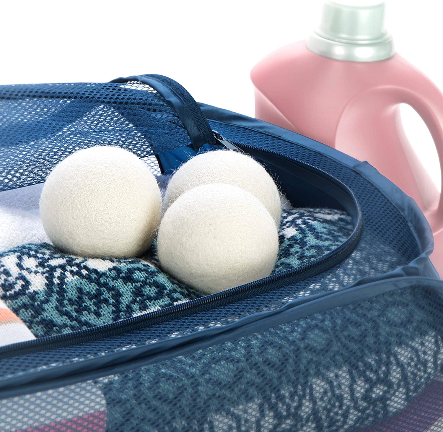 Wool Dryer Balls - Natural Fabric Softener - Smart Design® 2